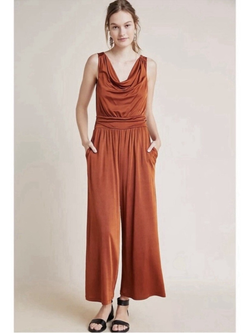 NWOT Anthropologie Maeve Enchantment Jumpsuit (M)